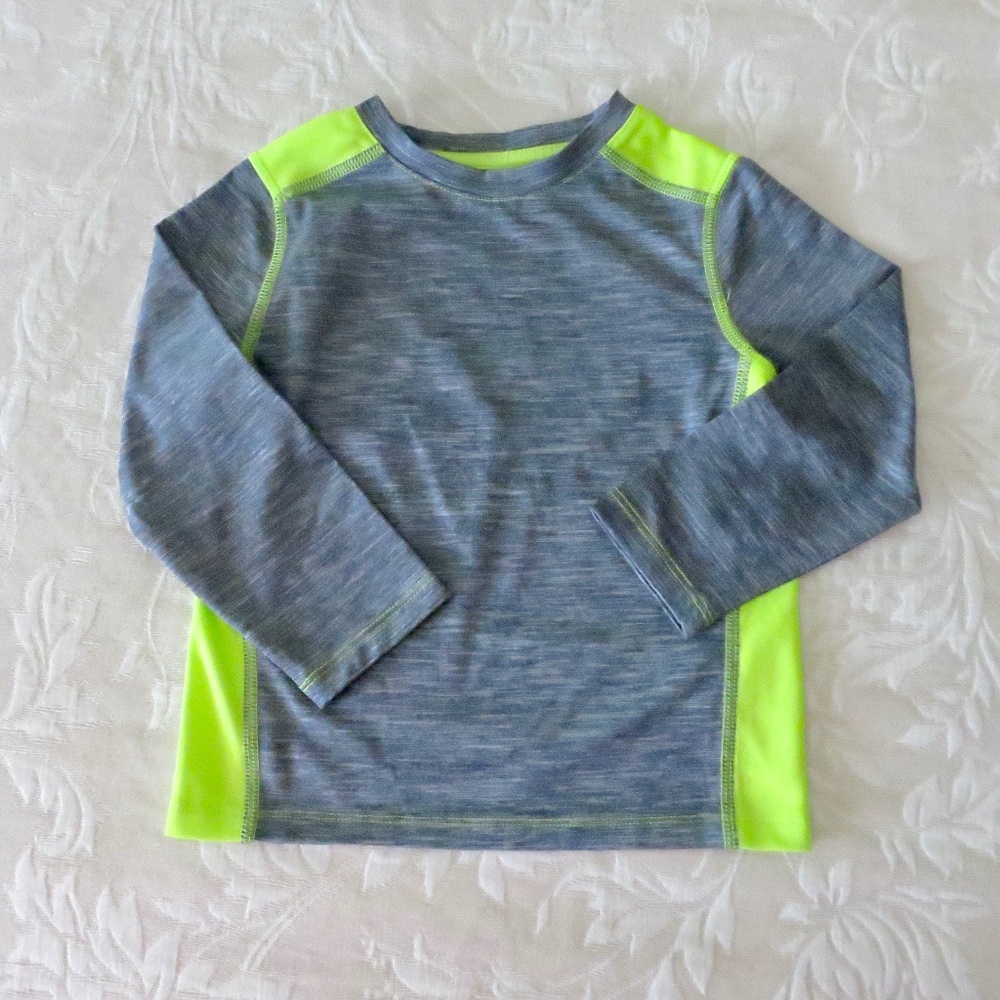 Amazon Essentials Long-Sleeve Grey T-Shirt Size 3T